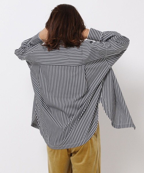 「HEREIAM」 長袖シャツ FREE ブルー レディース_画像7