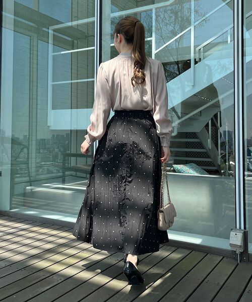 「couture brooch」 フレアスカート 36 ブラック レディース_画像5