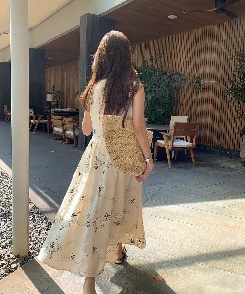 ワンピース 小花柄ティアードキャミワンピース : ZOZOTOWN Yahoo!店
