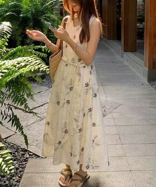ワンピース 小花柄ティアードキャミワンピース : ZOZOTOWN Yahoo!店
