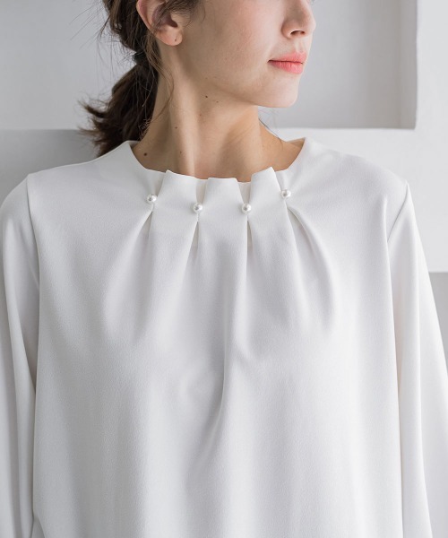 「ketty」 長袖ブラウス M ベージュ レディース_画像8