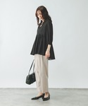 「GLOBAL WORK」 7分袖ブラウス L...の詳細画像2