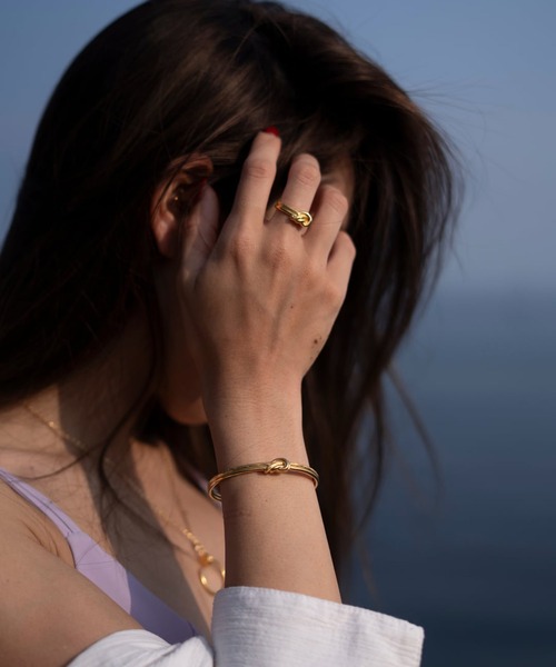 IRIEBEACH（アイリービーチ） アレルギー対応 バングル knot bangle
