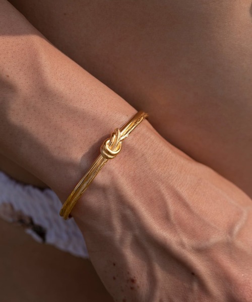 IRIEBEACH バングル　ハワイアンジュエリー IRIEBEACH（アイリービーチ） アレルギー対応 バングル knot bangle