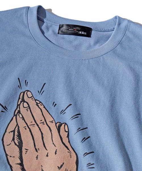 「ALDIES」 半袖Tシャツ FREE グレー メンズ_画像5