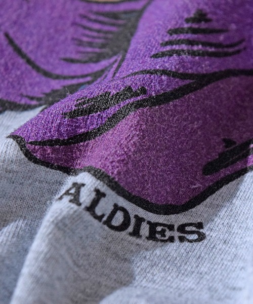 「ALDIES」 半袖Tシャツ FREE グレー メンズ_画像9