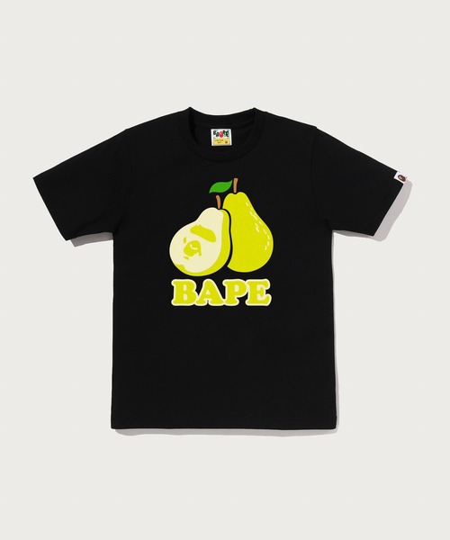 A BATHING APE（アベイシングエイプ） tシャツ 半袖 BAPE PEAR TEE