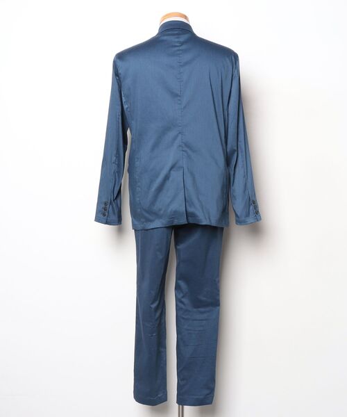 「ABAHOUSE GRAY」 セットアップ 48 ブルー メンズ_画像2