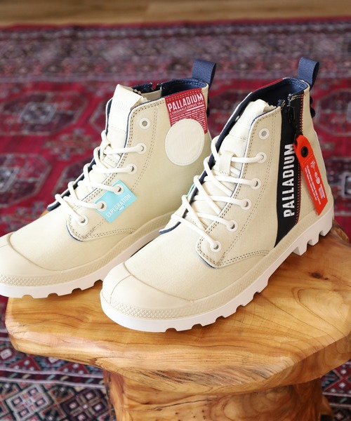 PALLADIUM（パラディウム） スニーカー PAMPA HI OUTZIP OVERLAB