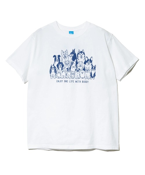 「Good On」 半袖Tシャツ MEDIUM ホワイト メンズ_画像9