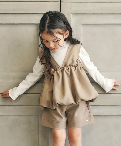 petit main 「petit main」 「KIDS」パンツスーツ 120cm ネイビー