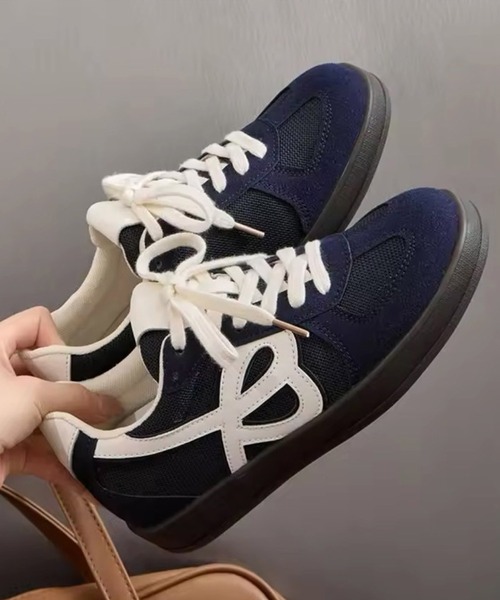 「Port」 ローカットスニーカー M ネイビー レディース_画像7
