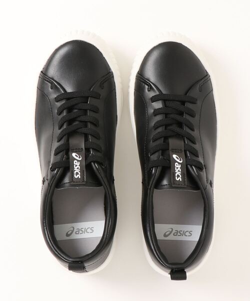 「ASICS」 ローカットスニーカー 25cm ブラック レディース_画像8