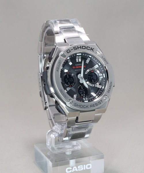 G-SHOCK G-STEEL GST-W110D 5444JA シルバー GST-W110D-7AJF | CASIO