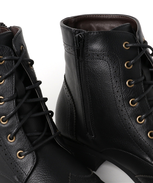 GeeRA（ジーラ） ブーツ レースアップショートブーツ : ZOZOTOWN Yahoo