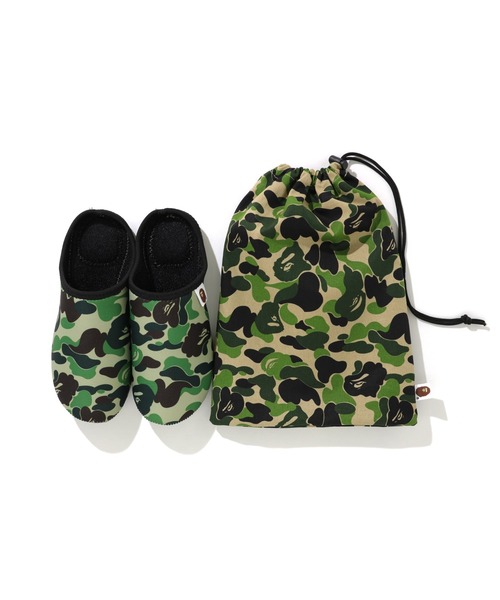 旅行 メンズ ABC SLIPPERS ＆ POUCH SET M｜zozo｜02