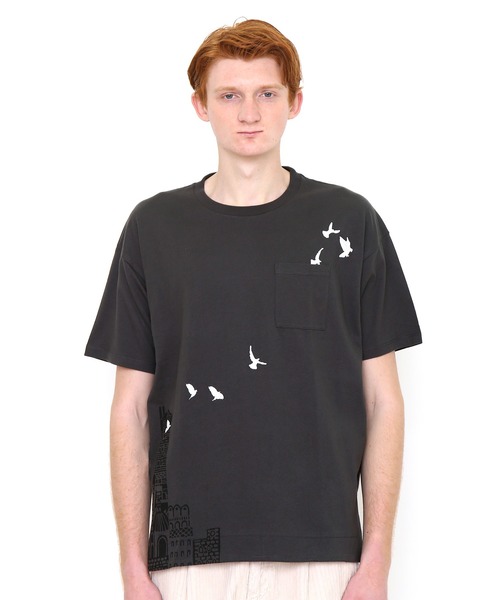 Tシャツ Tシャツ ペンギンズプール サイドトライアングルtシャツ スミクロ Zozotown Paypayモール店 通販 Paypayモール