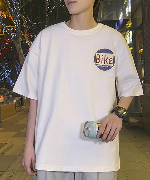 Tシャツ Tシャツ メンズ Bikeロゴ ビックシルエットtシャツ Zozotown Paypayモール店 通販 Paypayモール