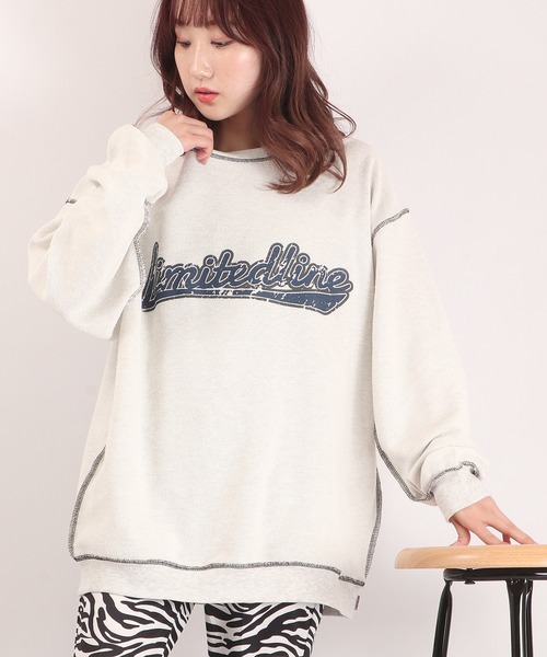 Limited Line Naive Magic トレーナー スウェット 裏毛ベースボール