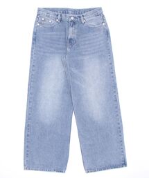 semantic design スタッズ デニムパンツ　ローライズ STYLEBLOCK ジーンズ デニム デニムパンツ デニムバギー