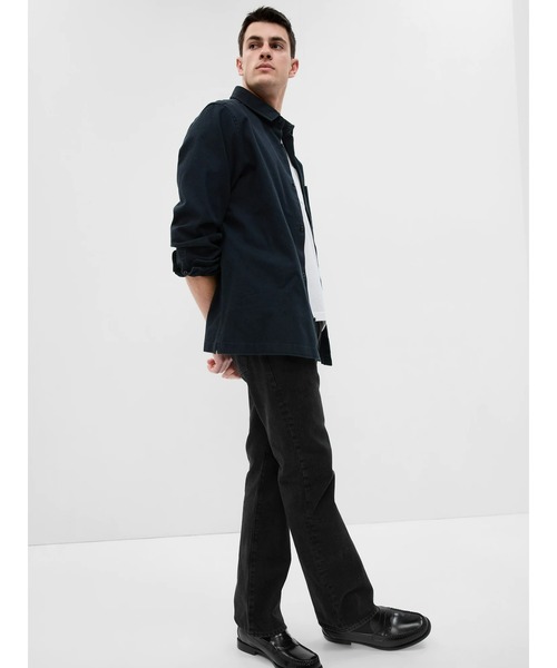 GAP ジーンズ ウォッシュウェル ブーツカットデニム メンズ