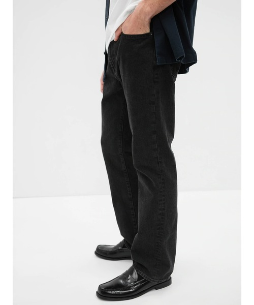 GAP ジーンズ ウォッシュウェル ブーツカットデニム メンズ