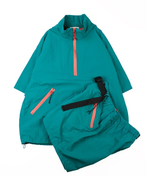 トップス Universal Style Wear ハーフジップ スタンド アノラック
