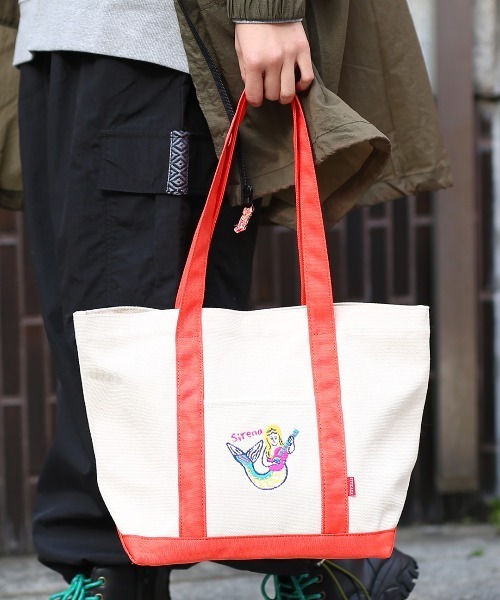 チチカカ トートバッグ モチーフ刺繍キャンバストート