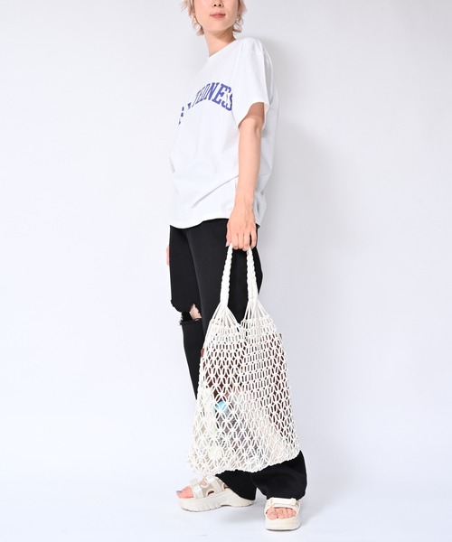 Alite cloth（アリーテクロス） ハンドバッグ マクラメ編みトート