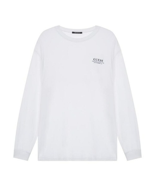 国内発送・正規品★★ ★★MEN'S LOGO L/S TEE GUESS tシャツ L/S Mini Logo Tee ロゴTシャツ メンズ