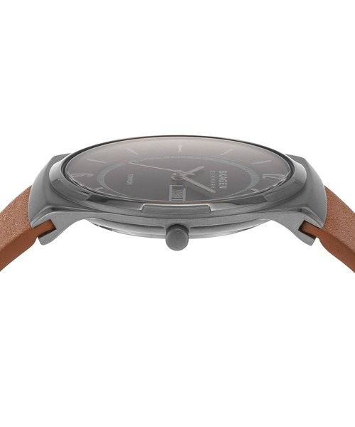 SKAGEN 腕時計 スカーゲン メンズ アナログ レザー SKW6906
