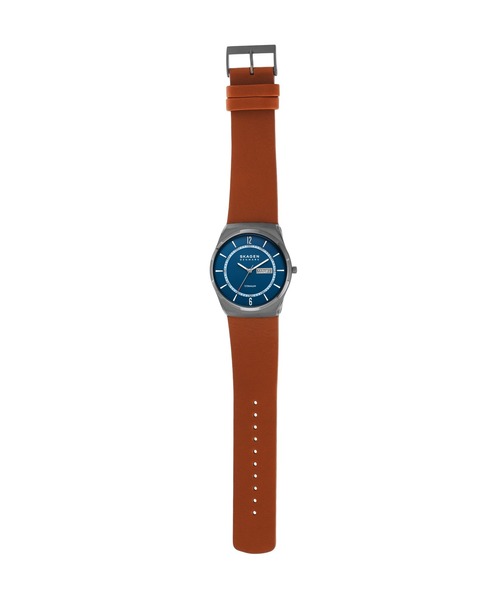 【1959年創業老舗時計店】スカーゲン 腕時計 SKW3013 SKAGEN スカーゲン 腕時計 メンズ HAGEN 三針 ブラウン レザー