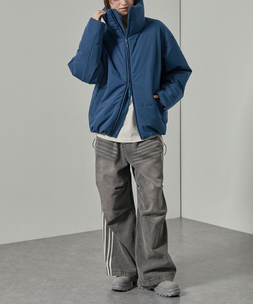 ダウンジャケット ダウン 「Alfred Alex」functional fabric big