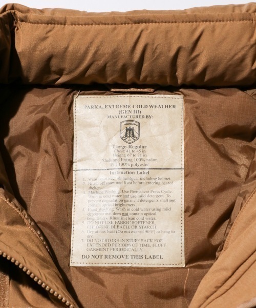 MILITARY（ミリタリー） ダウンジャケット ダウン 「U.S MILITARY