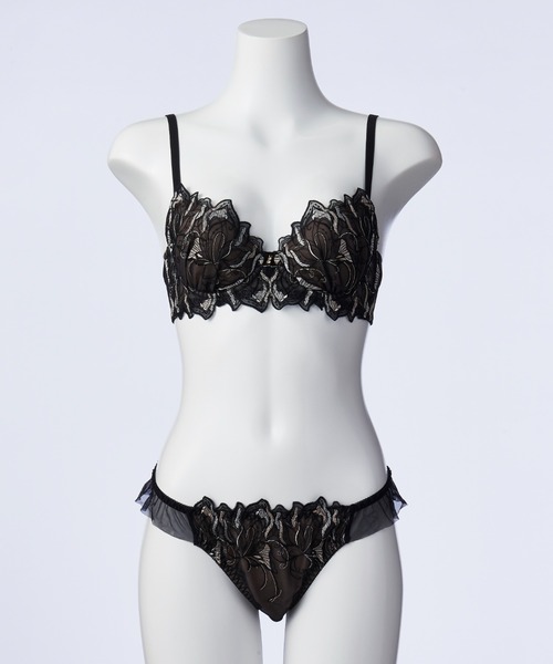 LAPERLA 新品 ブラジャーショーツ セット LAPERLA ブラジャー&ショーツランジェリーセット 【公式通販】