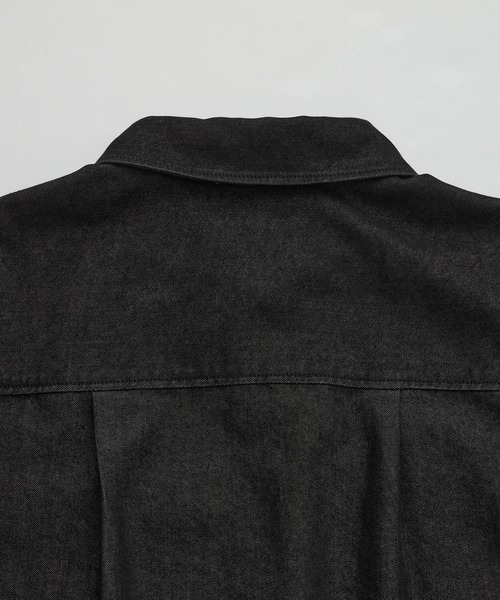 SERACE シャツ 「SERACE」Oversize vintage denim shirt jacket