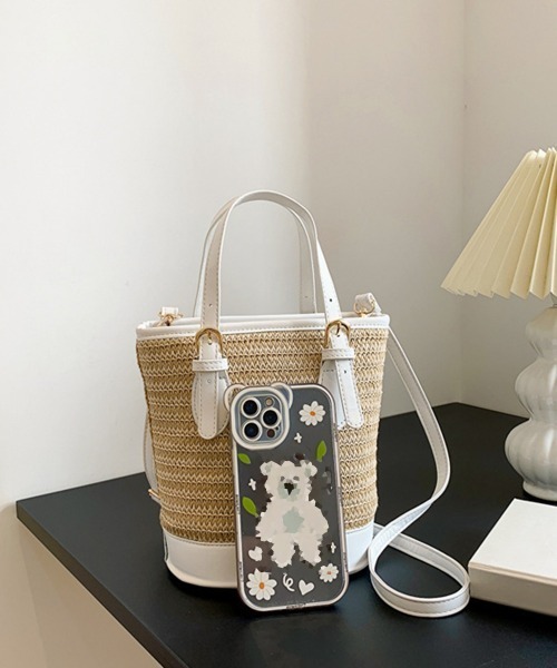 miniministore（ミニミニストア） ショルダーバッグ バッグ ストロー