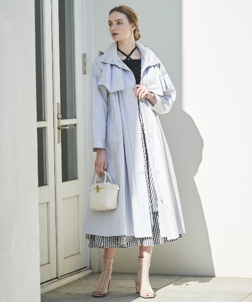 and couture トレンチコート AND COUTURE（アンドクチュール） トレンチコート コート スタンド