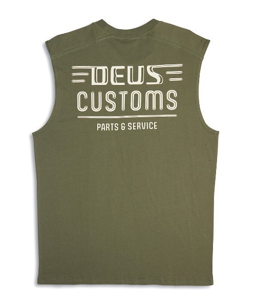 DEUS EX MACHINA タンクトップ CHROME MUSCLE メンズ : ZOZOTOWN