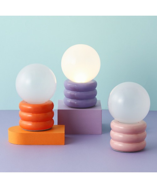 Francfranc（フランフラン） 照明 オブジェランプ パープル : ZOZOTOWN