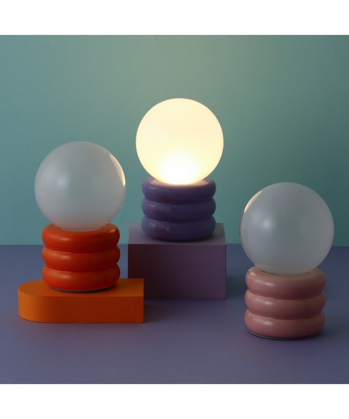 Francfranc（フランフラン） 照明 オブジェランプ パープル : ZOZOTOWN