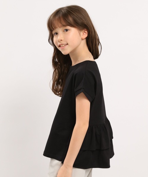 tシャツ Tシャツ 冷感後ろフリルTシャツ/キッズ/186251 キッズ 