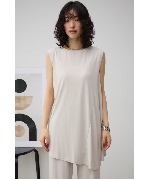 AZUL BY MOUSSY tシャツ T/Fクリーンクールノースリーブトップス