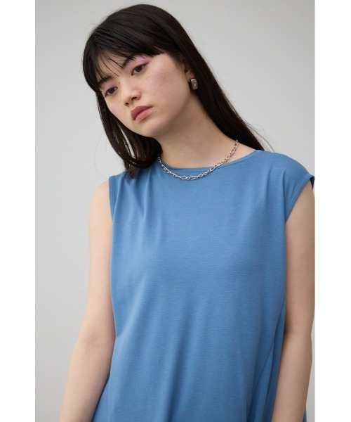 AZUL BY MOUSSY tシャツ T/Fクリーンクールノースリーブトップス