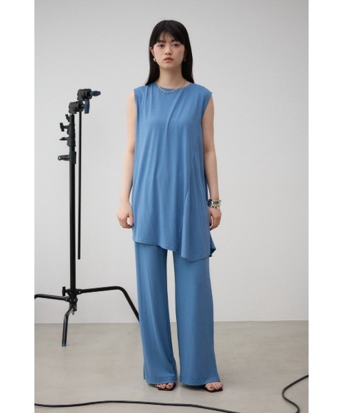 sustabl　淡グリーン　ノースリーブ　トップス AZUL BY MOUSSY | T/Fクリーンクールノースリブトップス (タンク