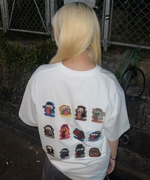 tシャツ A'GEM/9 × .kom 「GRAF＆WU/グラフアンドユー」 ゴーストシリーズ半袖カットソー レディース メンズ GRAF＆WU tシャツ A'GEM/9 × .kom 「GRAF＆WU/グラフアンドユー