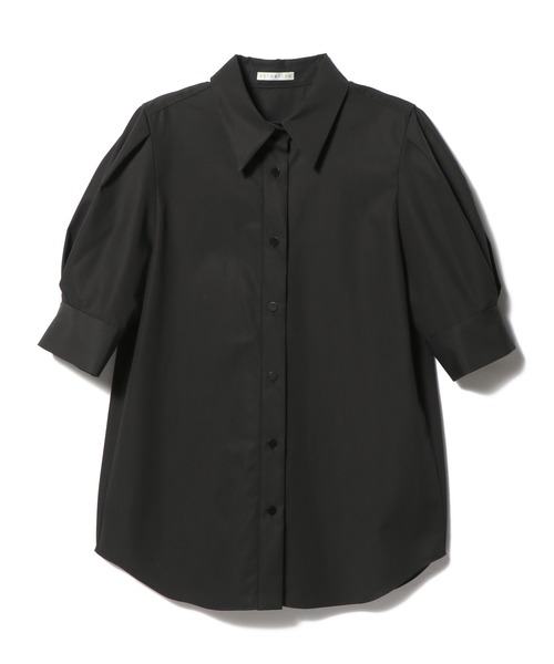 ブラウス シャツ ESTNATION / パフスリーブコットンシャツ レディース ESTNATION ブラウス シャツ / パフスリーブコットンシャツ