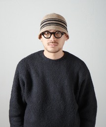RACAL（ラカル） ニット帽 ニットキャップ Hand Knitting Crusher Hat