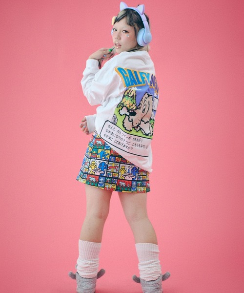 tシャツ 「GALFY/ガルフィー」ガルクエロンTEE レディース メンズ GALFY tシャツ GALFY（ガルフィー）ガルクエロンT/キャラクター