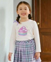 ANY（エニィ） tシャツ ミラクルスパンコール長袖Tシャツ キッズ 子供